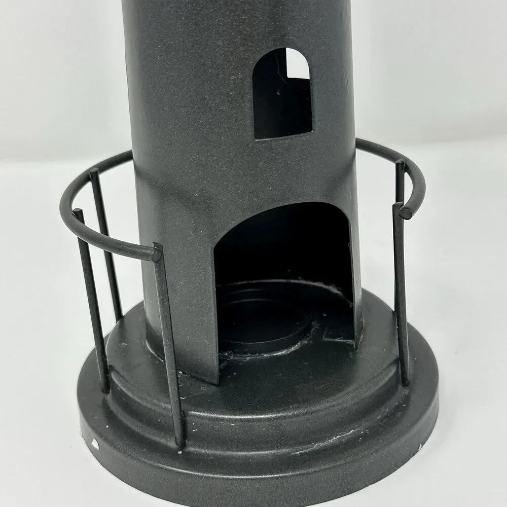 Vintage Metal Lighthouse Lantern Candle Holder Nautical Coastal Home Decor